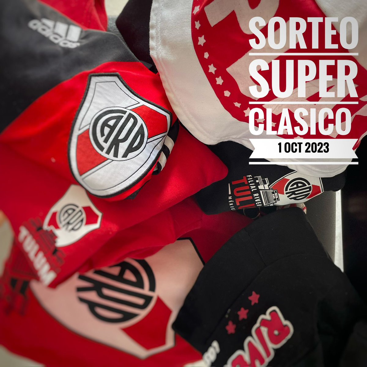 riverplatetulum's tweet photo. VAMOS QUE SE VIENE EL SORTEO !

Llega el clásico sorteo que la Filial River plate Tulum realiza en cada súper clásico para los hinchas 🎰🐔

Nuestros WhatsApp 📲
+5491131521671 Jesi 🙋🏻‍♀️
+529841353920 Yes 👱🏻‍♀️

Vamos todxs unidxs! Mucha suerte a todxs!! 🤞🏽🍀🐔 https://t.co/aaBUWLR4UP