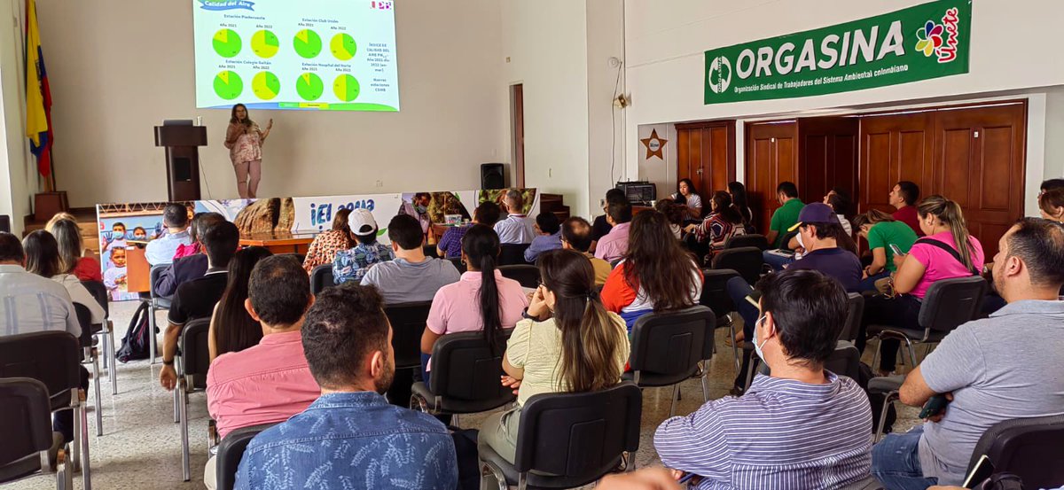 CARCDMB's tweet photo. Con la participación de la Mesa Técnica de Calidad del Aire, la jornada se llevó a cabo para avanzar en la conformación e instalación de las diferentes instancias en el sector público con el Consejo Territorial de #CalidadDelAire.

¡Sumamos esfuerzos, multiplicamos resultados! https://t.co/VxJowLNH1M