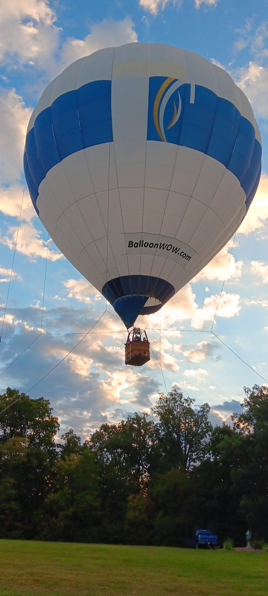 For our "Live a Dream" program, we took two residents up in a hot air balloon!  They have never been on one.  It was a such a great experience for us all!