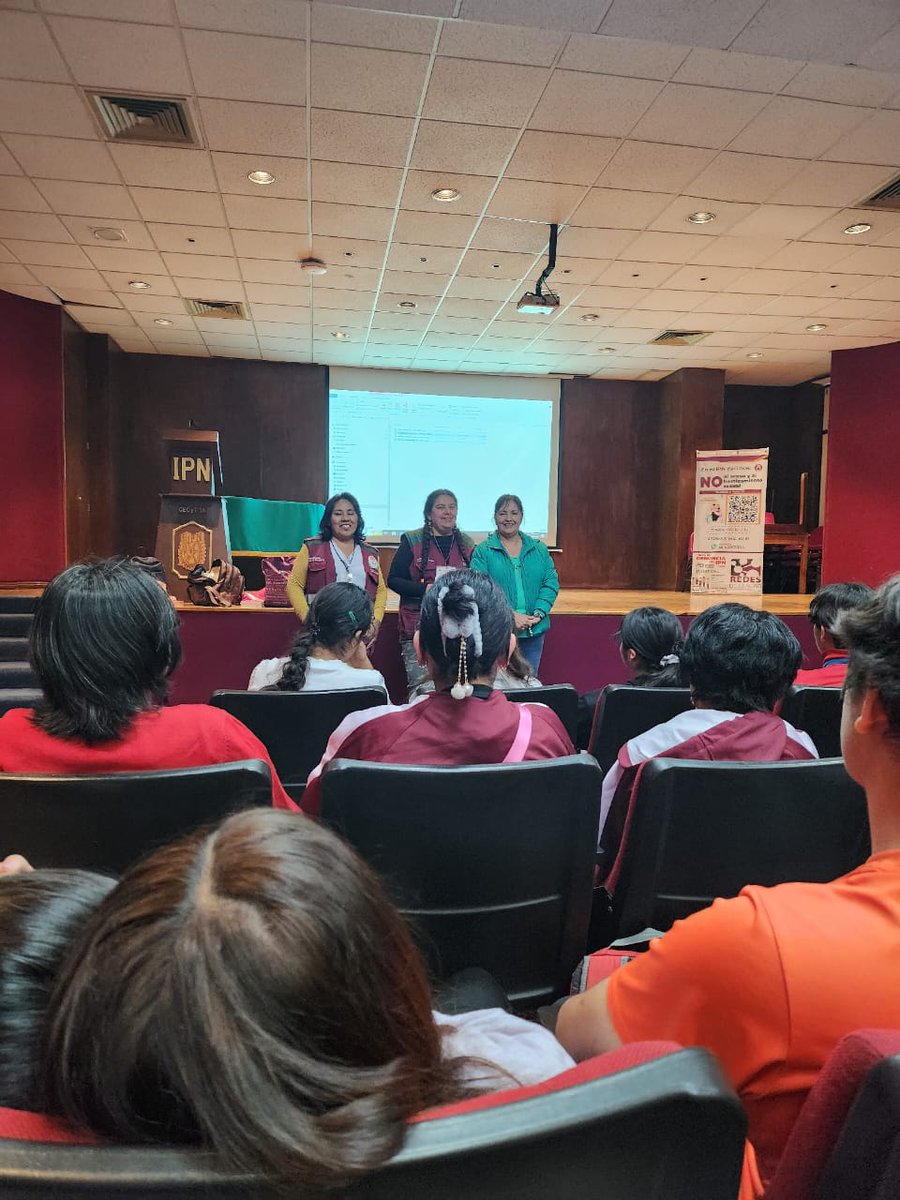 SeMujeresCDMX's tweet photo. Tuvimos una jornada muy productiva con los diferentes planteles #CECyTs del @IPN_MX:

🔸Plática tipos y modalidades de la violencia
🔹 Vídeo Debate "la educación sexual es un derecho"

@CECyT14_Oficial, #LUNA Venustiano Carranza 
@CECYT15, #LUNA Milpa Alta

#PAIMEF2023 https://t.co/ax2Rvma7PQ