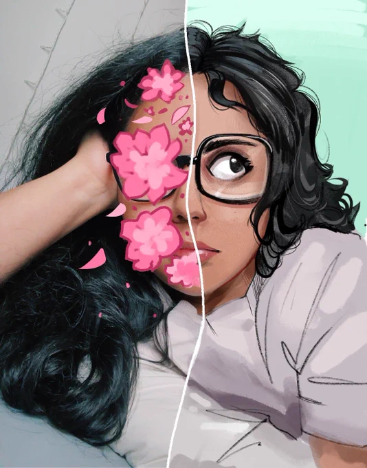 Did I just do a #ToonMe? Yes, am I showing my actual face? Absolutely NOT  