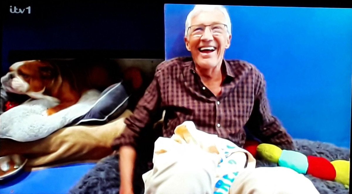 I love this wonderful, warm, funny, kind, loving, gentle man so much...and it breaks my heart that's he's gone 💔. I miss him beyond words. Can't believe tonight was the last ever For The Love Of Dogs hosted by Paul...so so sad. 😭😭 #PogDogs @Battersea_ @RealPOGDogs #PaulOGrady