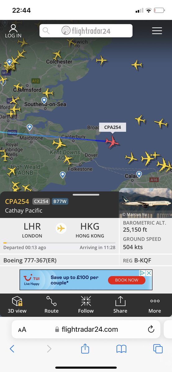 andyhodder's tweet image. Going to miss it when the sound of a Boeing 777 gets drowned out by a cargo plane #manston