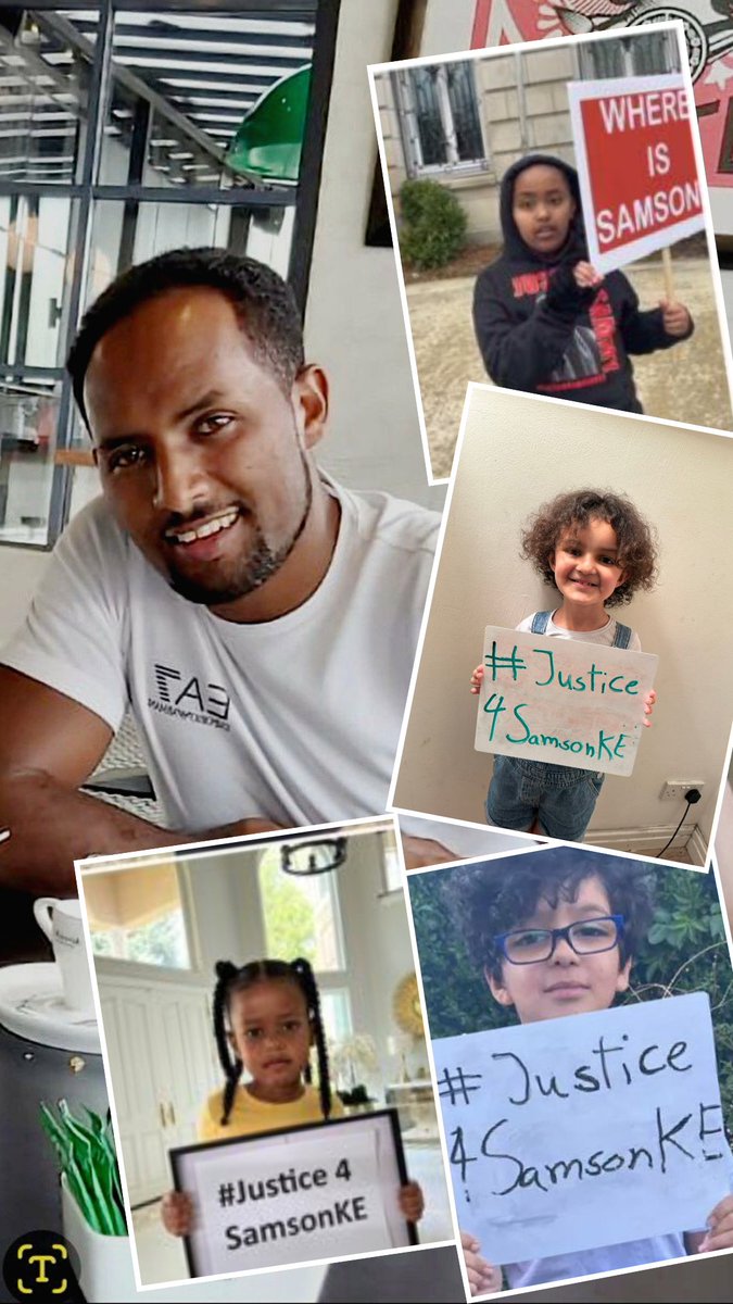 ⚖Samson Teklemichael,  father torn from his family by Kenyan security officers. His children's innocent faces mirror their deep longing for answers about their dad. We cannot ignore their pain. #Justice4SamsonKE <a href="/DCI_Kenya/">DCI KENYA</a> <a href="/WilliamsRuto/">William Samoei Ruto, PhD</a> <a href="/BBCWorld/">BBC News (World)</a> <a href="/hrw/">Human Rights Watch</a>