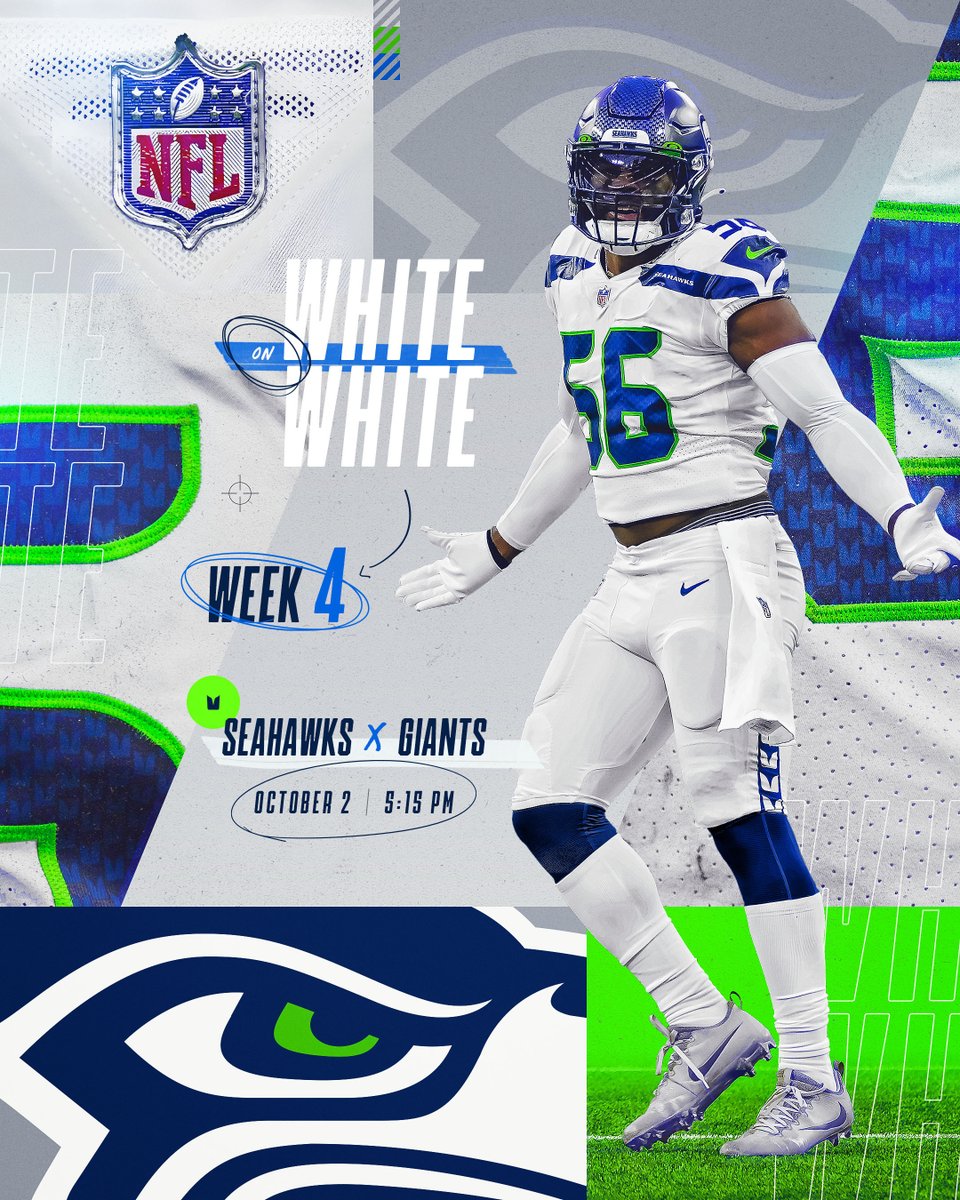 White on white for Monday Night.