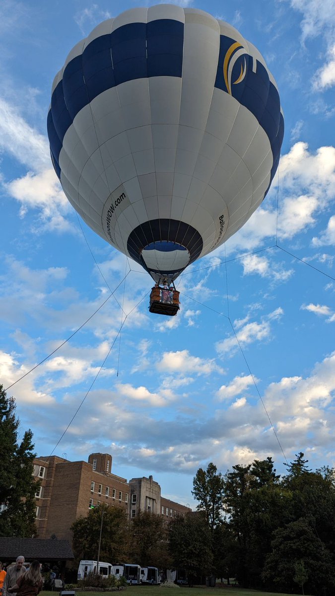 Residents went up in hot air balloon for their "Live a Dream" request!