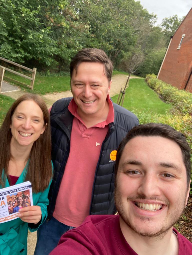 Great to be out speaking to more postal voters in Silsoe and Clophill today!

I also wanted to give special thanks to all of those volunteers who have joined us over last few months to support our local campaign to give the residents of Mid Beds the representation they deserve.