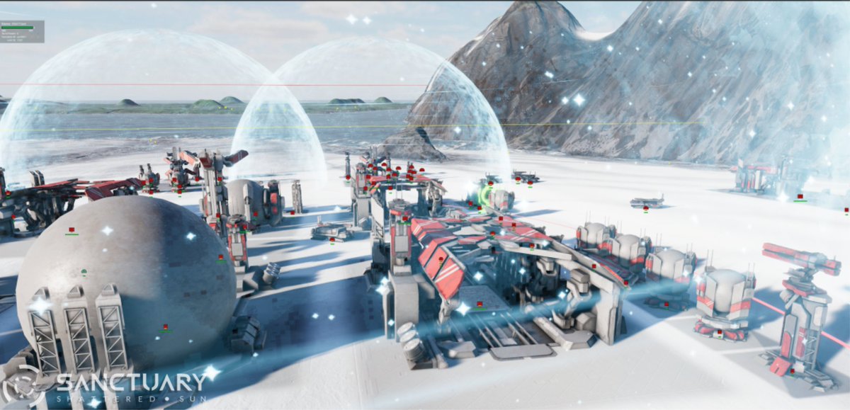 SanctuaryRTS's tweet image. Here's an in-game sneak peek of our upcoming winter map. Brace yourself for a frosty adventure filled with breathtaking landscapes and thrilling challenges. Are you ready to conquer the cold? Stay tuned for more updates!

 #WinterMap #Gaming #SneakPeek #gameplay #RTSgames