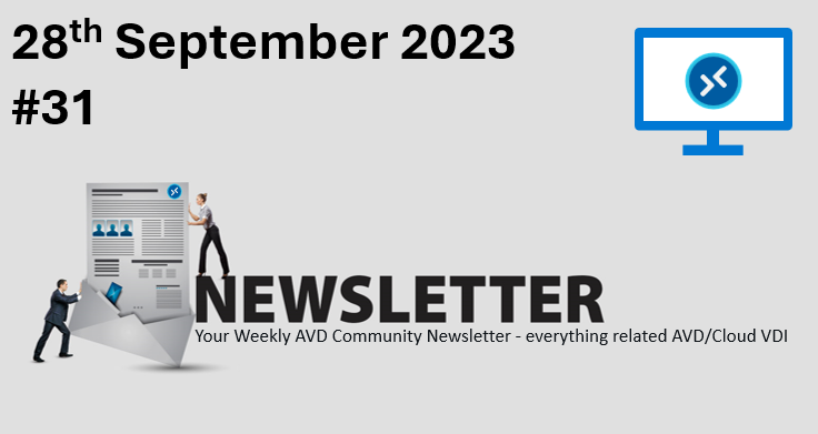 avdcommunity (@avdcommunity) on Twitter photo π Want to know what's new in the world of #AVD Weekly Newsletter #31 β 28th September 2023‡οΈ
avdcommunity.com/avd-community-β¦
π <a href="/j_vanneuville/">Johan Vanneuville</a>, <a href="/BenTheVDIGuy/">Ben Martin Baur</a> & @_danielwep
#AVDCommunity #VDI #AVD #newsletter #Community π Want to know what's new in the world of #AVD Weekly Newsletter #31 β 28th September 2023‡οΈ
avdcommunity.com/avd-community-β¦
π <a href="/j_vanneuville/">Johan Vanneuville</a>, <a href="/BenTheVDIGuy/">Ben Martin Baur</a> & @_danielwep
#AVDCommunity #VDI #AVD #newsletter #Community