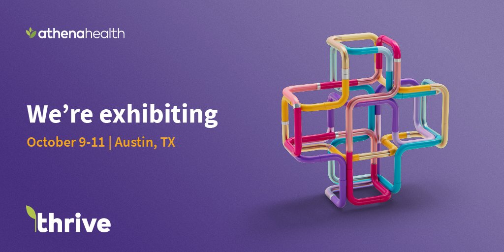 AdviNOWMedical's tweet photo. Did you know we'll be exhibiting at the @athenahealth  Thrive conference in #AustinTX in less than 2 weeks?! Come stop by booth 33 to meet our team and learn more about how we're revolutionizing healthcare through the power of #AI #athenahealthThrive https://t.co/oMkVl84eXa
