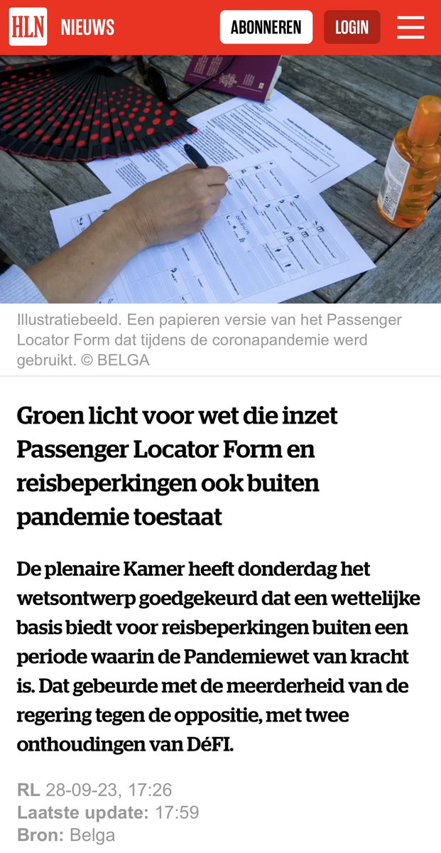 Het was een tijdelijke maatregel en enkel in het belang van uw gezondheid.

🤥