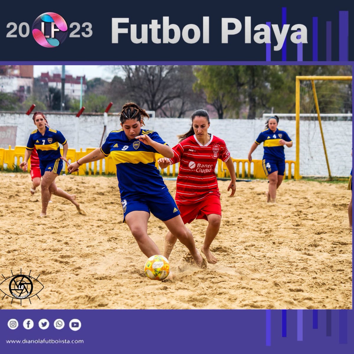 DiarioLaFutbol's tweet photo. Fútbol Playa: Sobraron goles
Ferro y Argentino (Rosario) líderes golearon a Tigre y Atlético Zelaya, respectivamente. Huracán derrotó a Boca para ubicarse tercero. Escobar superó a Ituzaingó.
https://t.co/xkI9JF3dIU https://t.co/MEg6JxpU3M