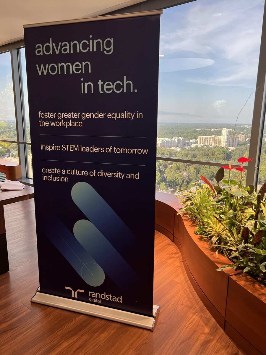 Grateful for a connection that started in a classroom ten years ago that led me to learn about this event! #WomenInTech