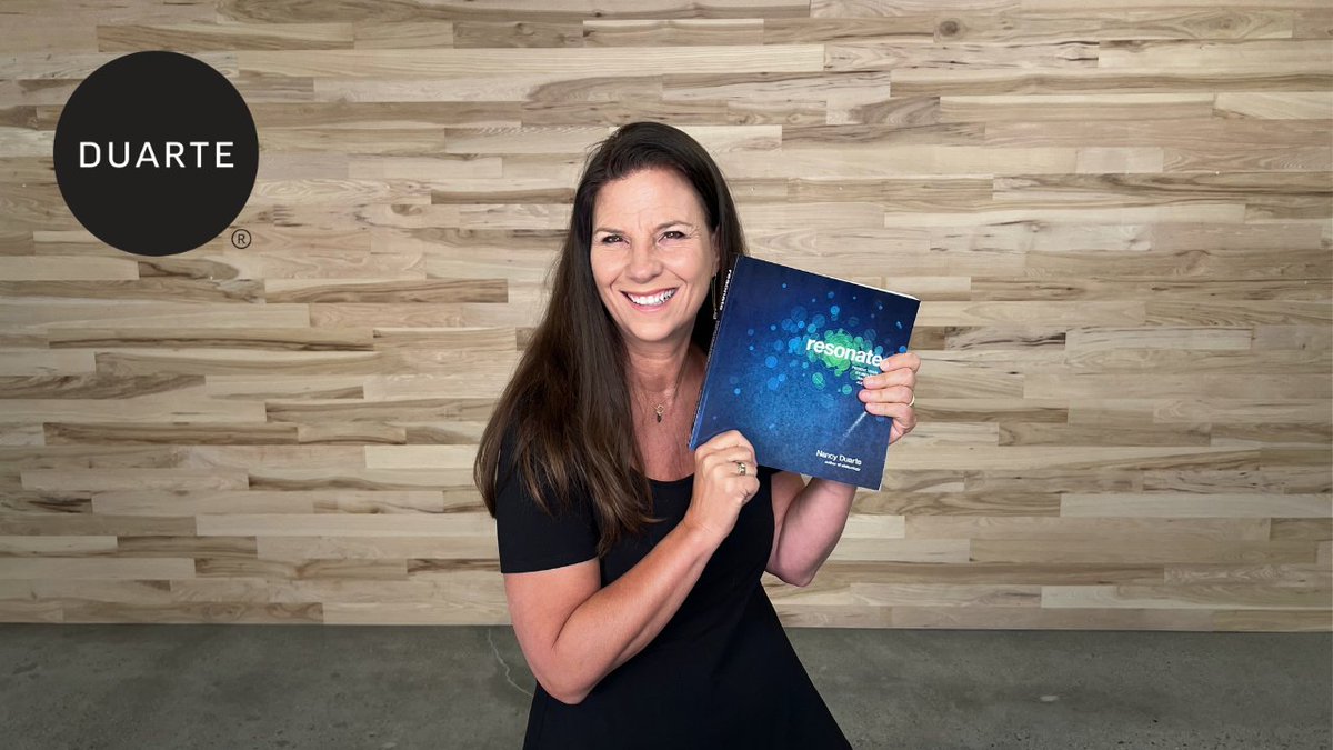 nancyduarte's tweet image. Resonate® is a teen! Happy 13th Birthday, Resonate®.