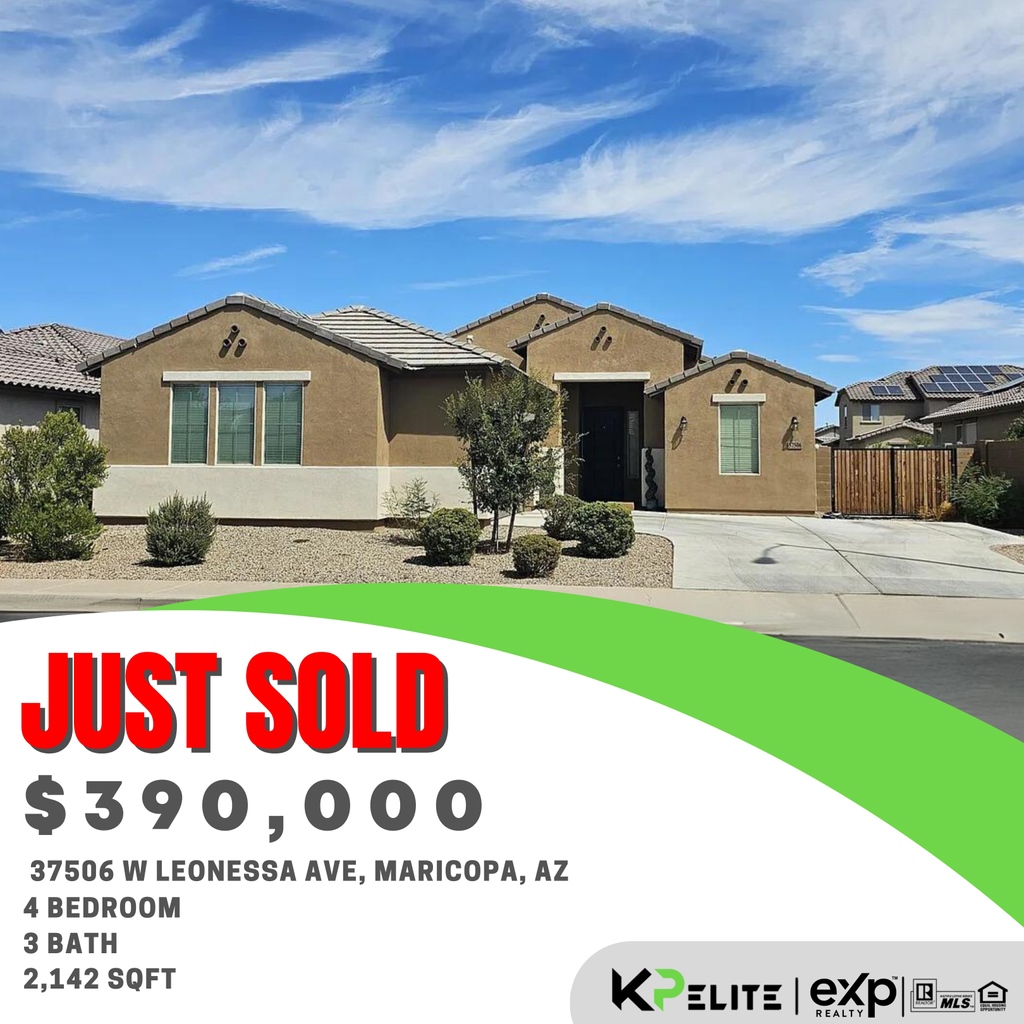 Great news! After an extensive search, Cody York has successfully helped his clients close on this awesome home. 

Congratulations to all of them on this achievement!🏡

#sold #justsold #soldhouse #offthemarket #homebuyer #homeownership #homebuying #newowner #Maricopa #maricopaaz