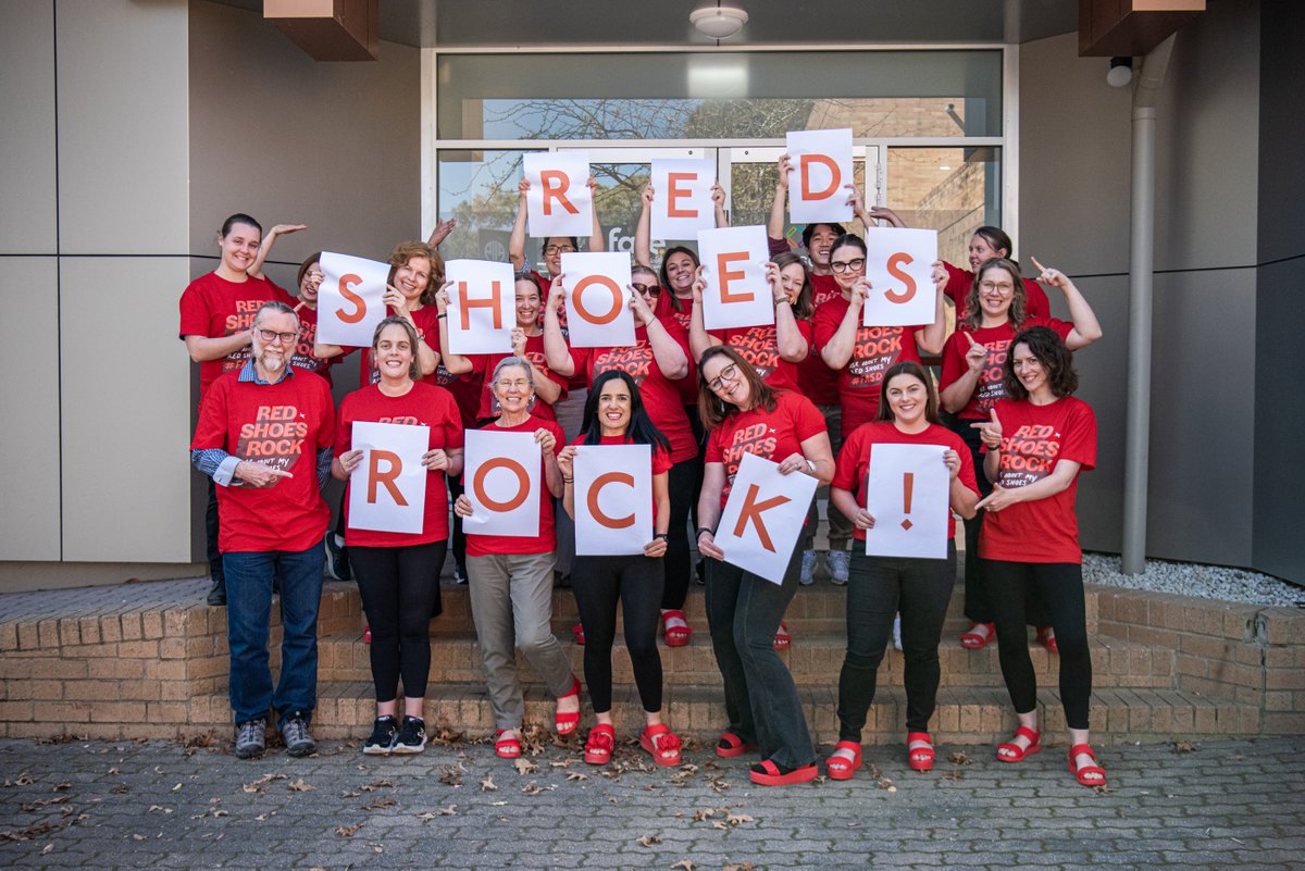 FAREAustralia's tweet image. The FARE team were all together in Canberra last week to plan for an exciting year ahead and, of course, celebrate a massive #FASDAwarenessMonth and #RedShoesRock campaign!