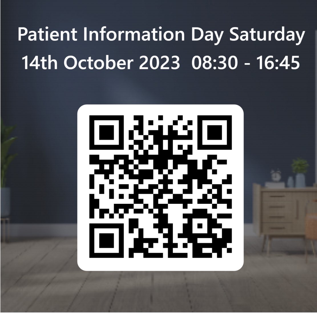 NwchdN's tweet photo. Several of our talks on our (all age) patient information day on 14th October are covering these important areas for #CHD patients #lifestyle #KeepingActive #ExerciseAdvice #HealthRelatedAnxiety
To book your place - click the link scan the QR code ⬇️
https://t.co/YqAuzdtZNY https://t.co/UQovjl0WH6