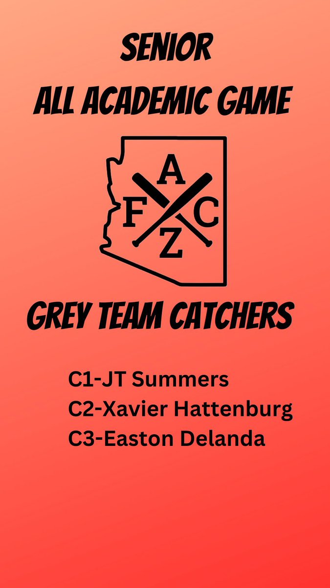 The 2023 SR All Academic rosters are set!! 

Grey Team Selections