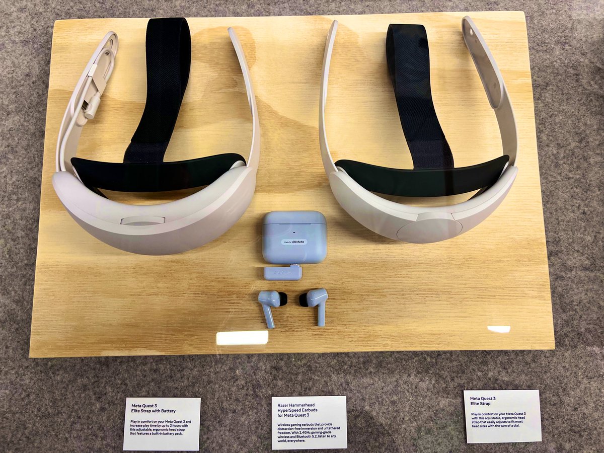 GAMERTAGVR's tweet photo. #MetaQuest3 elite straps. You buying? https://t.co/7zUauf7luR