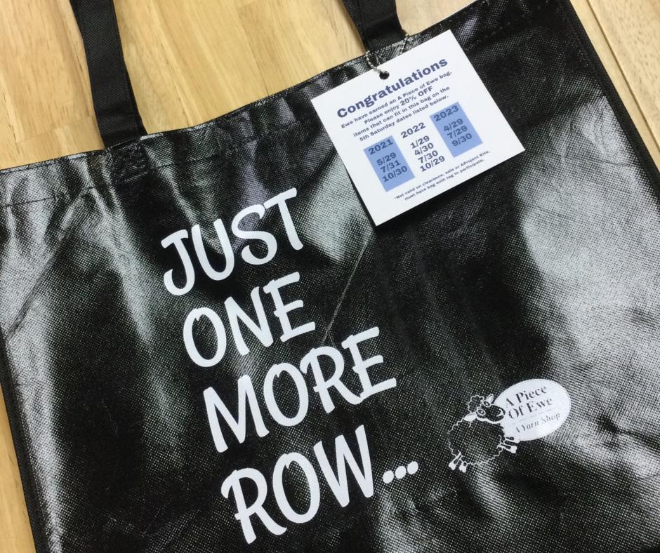 apieceofewe's tweet photo. Come shop our 5th Saturday Sale, September 30th🤩 Stop by from 10 AM - 3 PM and bring your “Just One More Row Bag” with the special 5th Saturday tag to receive a 💰 20% OFF 💰 all the regular-priced goodies that fit in your bag! 🛍️ Don’t miss out on this special sale - it doe... https://t.co/WbpewEd4x9