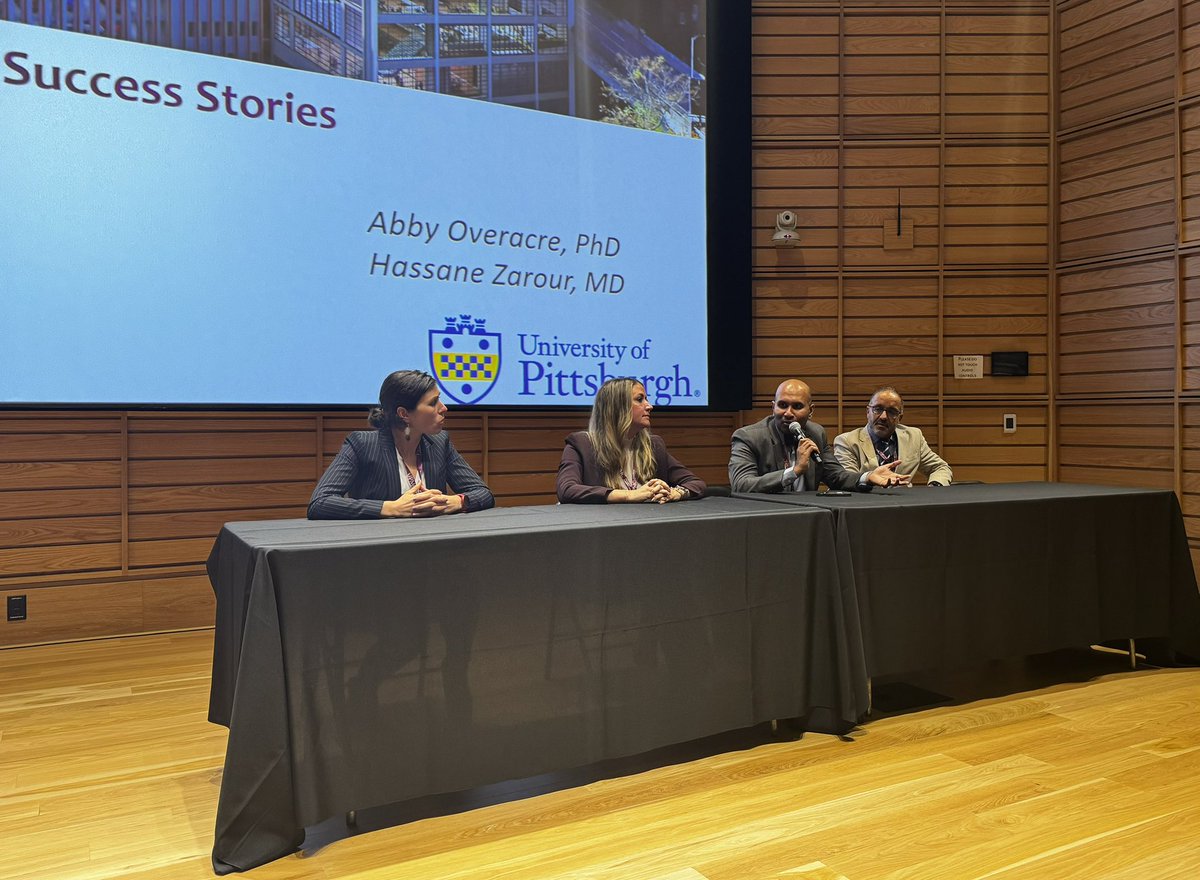 Overacre Lab (@overacrelab) on Twitter photo Had the best time at <a href="/UPMCHillmanCC/">UPMC Hillman Cancer Center</a> retreat this year! Got to share some of our latest and greatest in the microbiome and immunotherapy space and serve on a panel with some great friends and titans in the field. @MeiselLab <a href="/diwakardavar/">Diwakar Davar, M.D.</a> @HassaneZarour Had the best time at <a href="/UPMCHillmanCC/">UPMC Hillman Cancer Center</a> retreat this year! Got to share some of our latest and greatest in the microbiome and immunotherapy space and serve on a panel with some great friends and titans in the field. @MeiselLab <a href="/diwakardavar/">Diwakar Davar, M.D.</a> @HassaneZarour