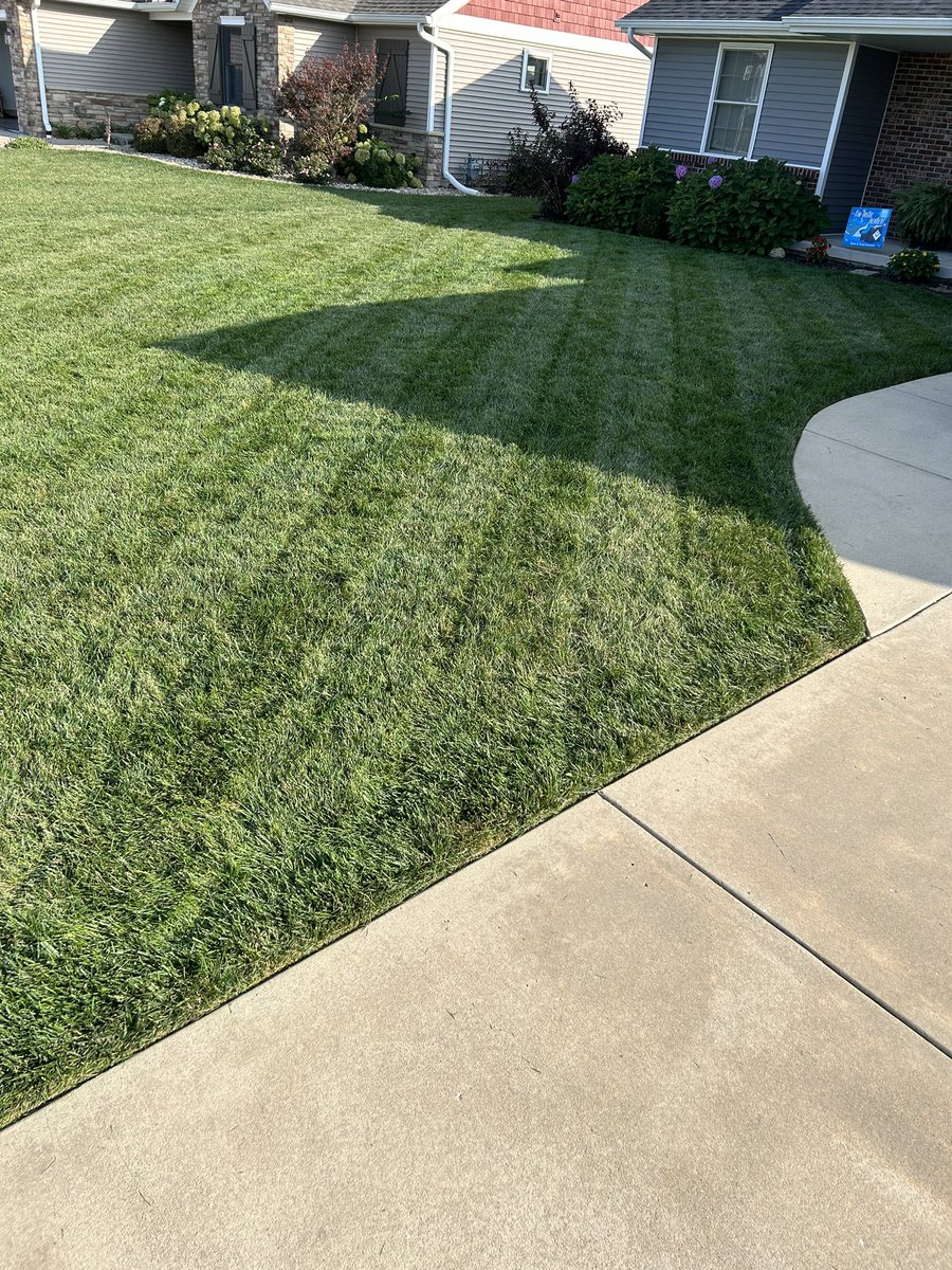 Helluva run at Championship. Survived the season long grind. Probably not making the top tier but have been making neighbors jealous one luscious lawn stripe at a time.  <a href="/OutKickTNML/">ThursdayNightMowingLeague</a>