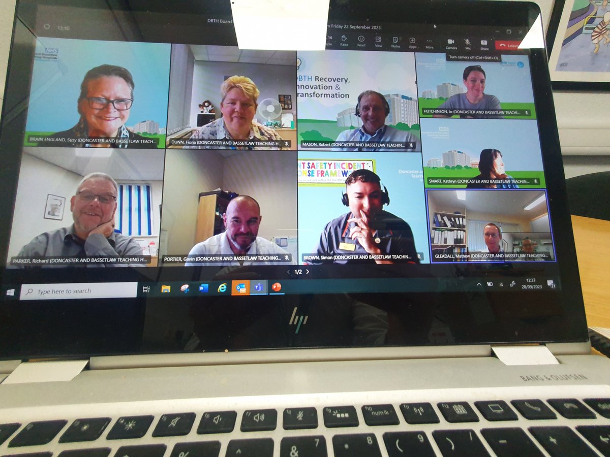 Pleasure to join colleagues from <a href="/DBH_NHSFT/">Doncaster and Bassetlaw Teaching Hospitals</a> on their workshop for future exec and non-exec directors this afternoon