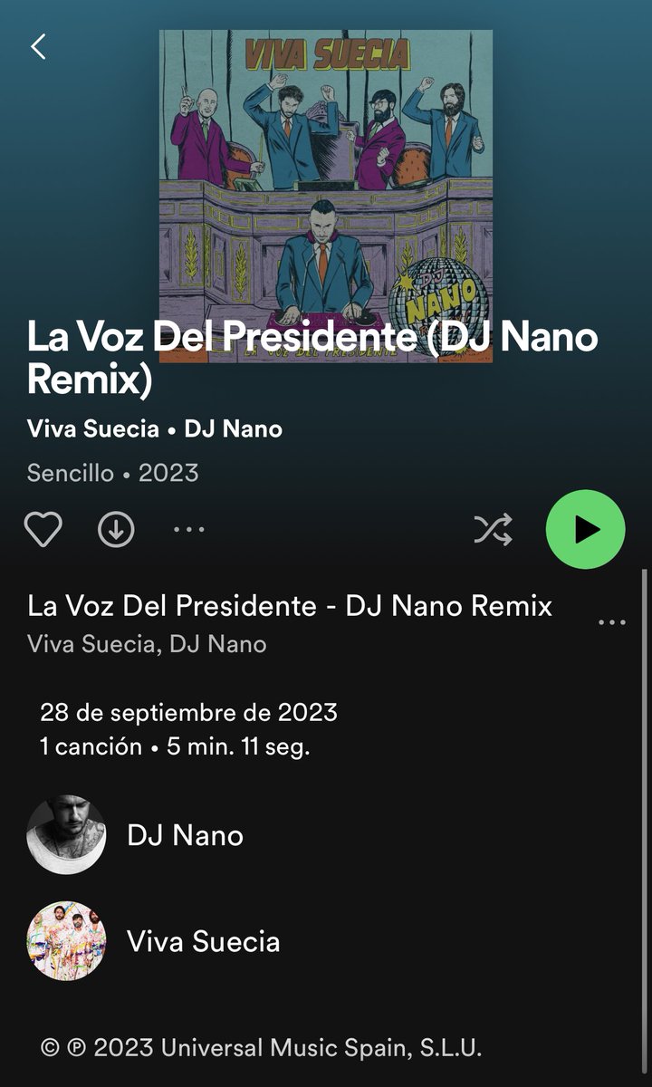 Ya está en la p*ta calleeee!!! Ahora toca bailarloooooooo

La voz del presidente <a href="/djnanoshow/">Dj Nano</a> Remix 🤘🤘🤘