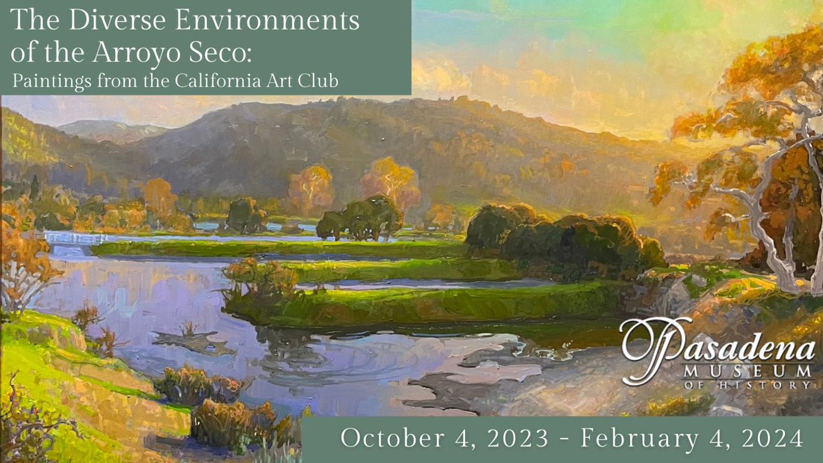 Our new exhibition opens next week! Details on our website: pasadenahistory.org/exhibits/galle…