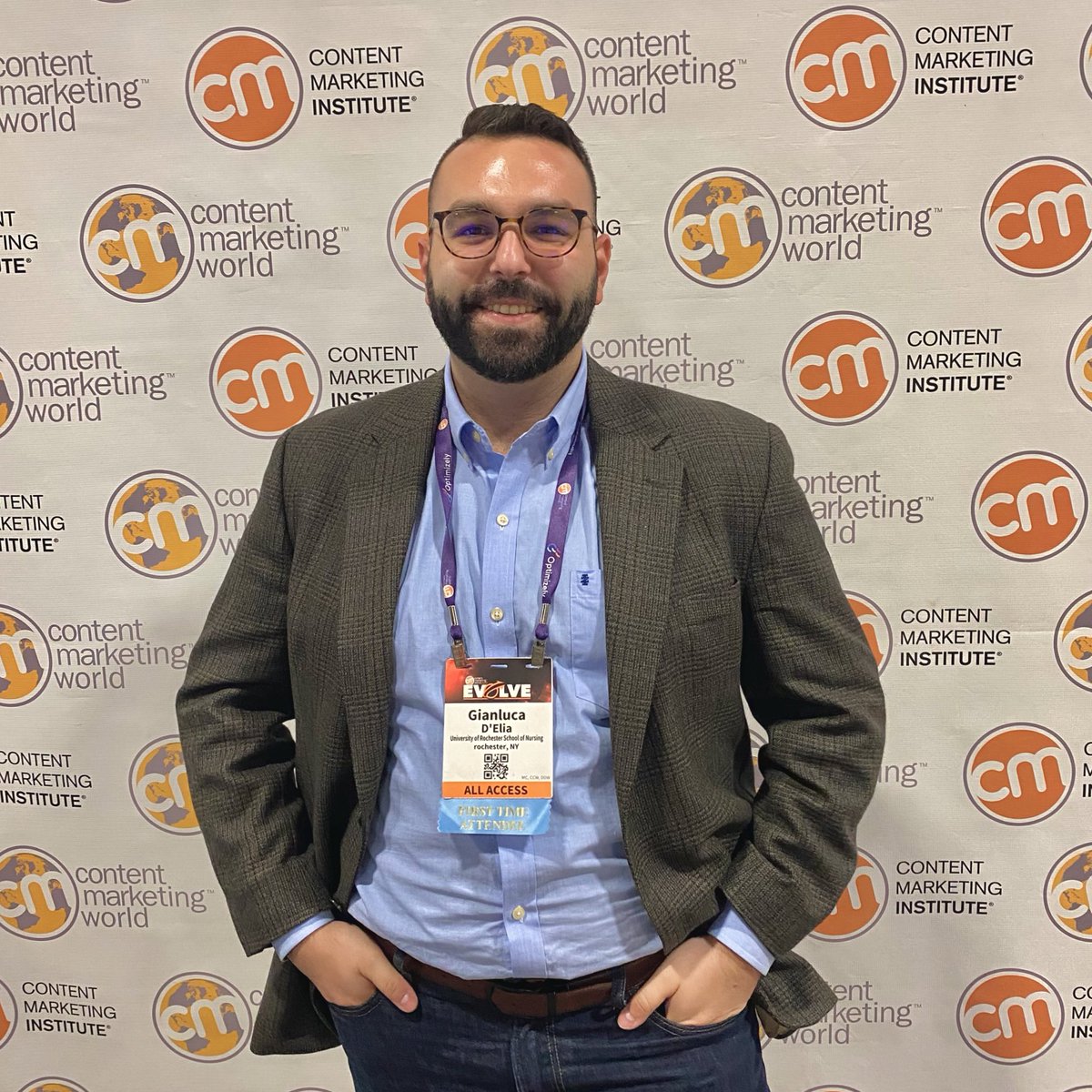 And that’s a wrap on my first #CMWorld. 🧡 Grateful for this opportunity to sharpen my skills in content strategy, social media, AI, science writing, and so many other areas. I’m looking forward to sharing/applying what I’ve learned when I get back to ROC.