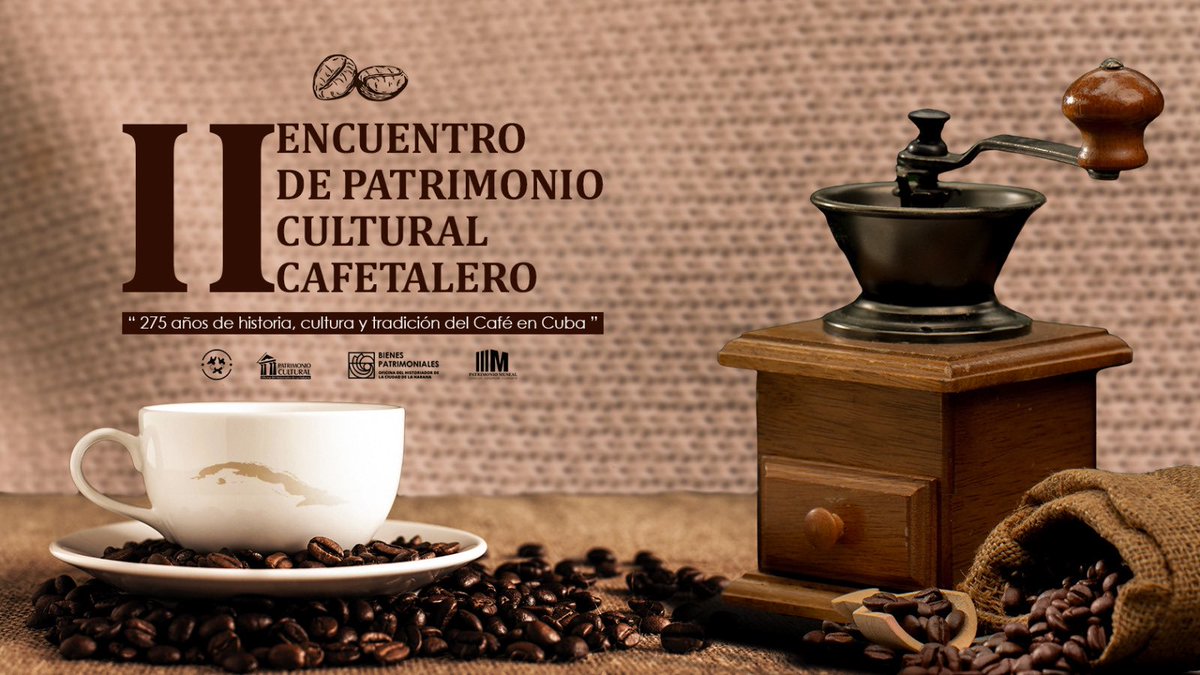 ☕️El Centro Histórico habanero acoge desde hoy el II Encuentro de Patrimonio Cultural Cafetalero que organiza Oficina del Historiador de la Ciudad #LaHabana. Conferencias y otras acciones aportarán testimonios sobre los 275 años de historia, cultura y tradición del café en #Cuba