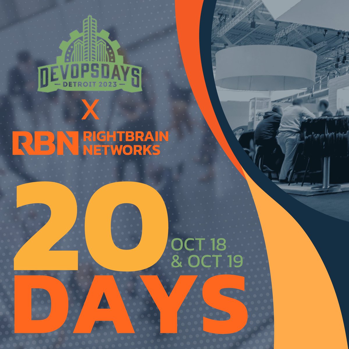 We are counting down the days to DevOps Days Detroit! If you are going to be there this year, give this a like 👍

🚀 Come hang out and we'll fill you in on what RBN has been doing in the local tech community

#DevOpsDaysDetroit