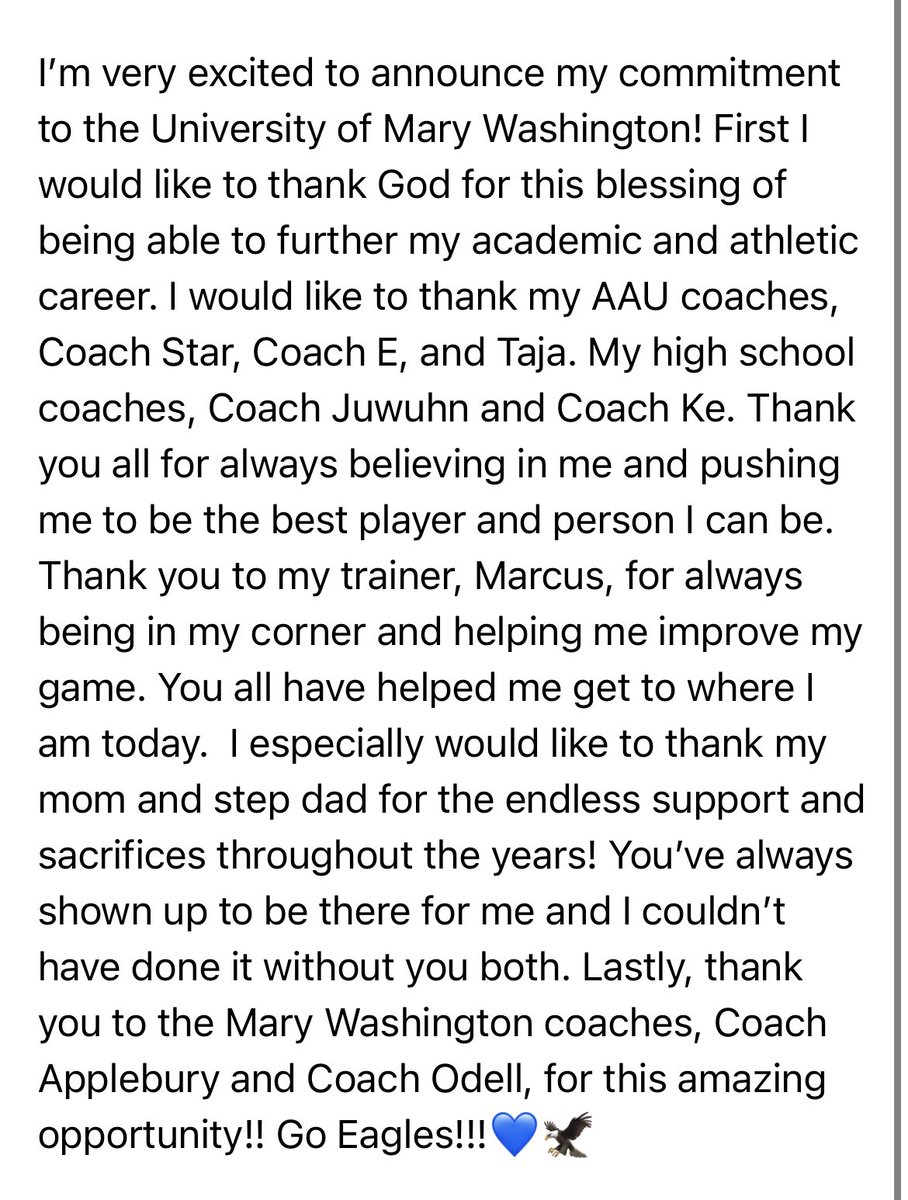 Next Four!! 100% committed! Go eagles! 💙💙