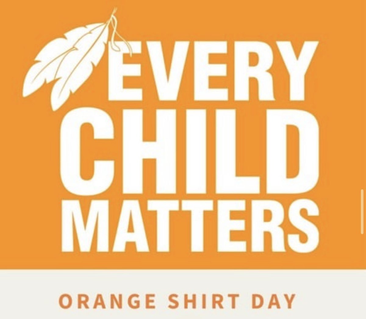 Join in the dialogue, reflect and wear orange Sept 29th to support the National Day for Truth and Reconciliation. . . #thefaceyway #trueblue #eips