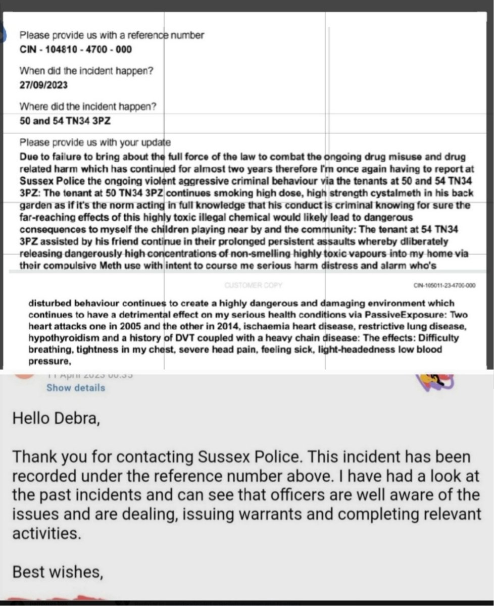 pandora123461's tweet photo. @SuellaBraverman @michaelgove @sussex_police @ukhomeoffice @CPSUK @MoJGovUK @SussexPCC @optivohomes @AssocPCCs @PaulHackett10 @UKParliament @HouseofCommons @SallyAnn1066 @MaxHillKC @AlexChalkChelt @CommonsHomeAffs @CllrOsborne_RDC @Dines4Dales @RishiSunak @UKHouseofLords @SaferHastings The ongoing #CystalmethMisuse the #ChemicalSubstances used the #HighConcentrations and severity of #ToxicVapours has increased dramatically - What value is there in minimising the gravity of the crime,what agenda? Who is being protected by that? @sussex_police #RishiSunak https://t.co/mHn0TCNcCF