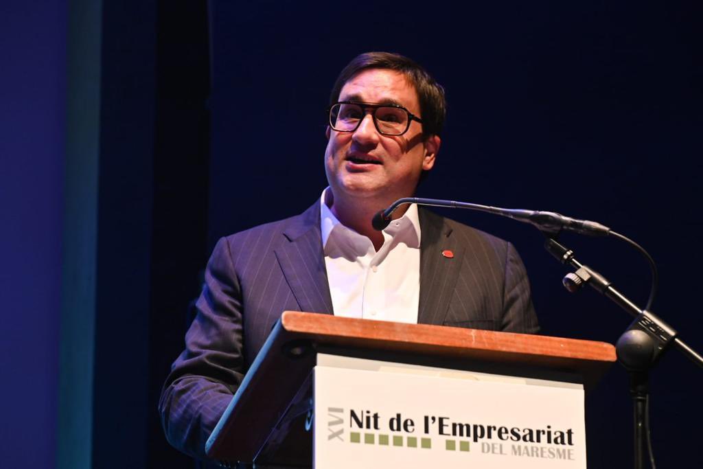 sansruben's tweet photo. Coneixent i celebrant la feina del teixit empresarial jove avui amb @FAGEM_Empresa a la #NitEmpresariatMaresme. Moltes felicitats a tots els guanyadors dels #PremisFAGEM. https://t.co/RoYoyvwfyv