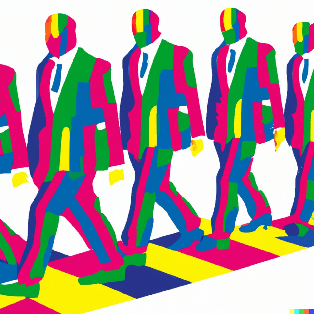 thestudyofai's tweet photo. "Busy Businessmen"

#AI #AIArt #ArtificialIntelligence #AIArtwork https://t.co/4ICvzNT3dt