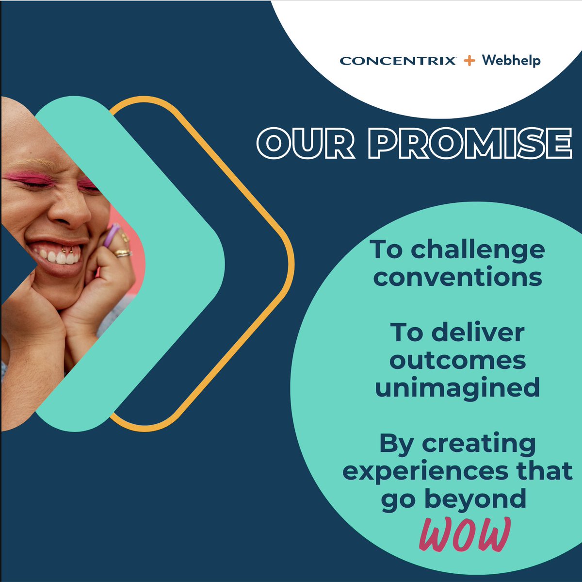 Our mission is simple yet powerful: revolutionize the way the world thinks about #CustomerExperience. We’re here to turn tomorrow's possibilities into today's reality &amp; create experiences that go beyond WOW! Ready to begin your game-changing journey?