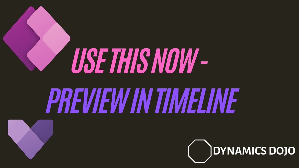 DynamicsDojo's tweet image. You can now preview .pdf, .jpg and .png attachments directly from the timeline in D365 Customer Service.  UX Joy! 
youtu.be/m2WxBrFi4jo
#microsoft #MicrosoftDynamics365CustomerService #CustomerService #dynamics365 #powerplatform #powerapps #timeline #Attachmentpreview