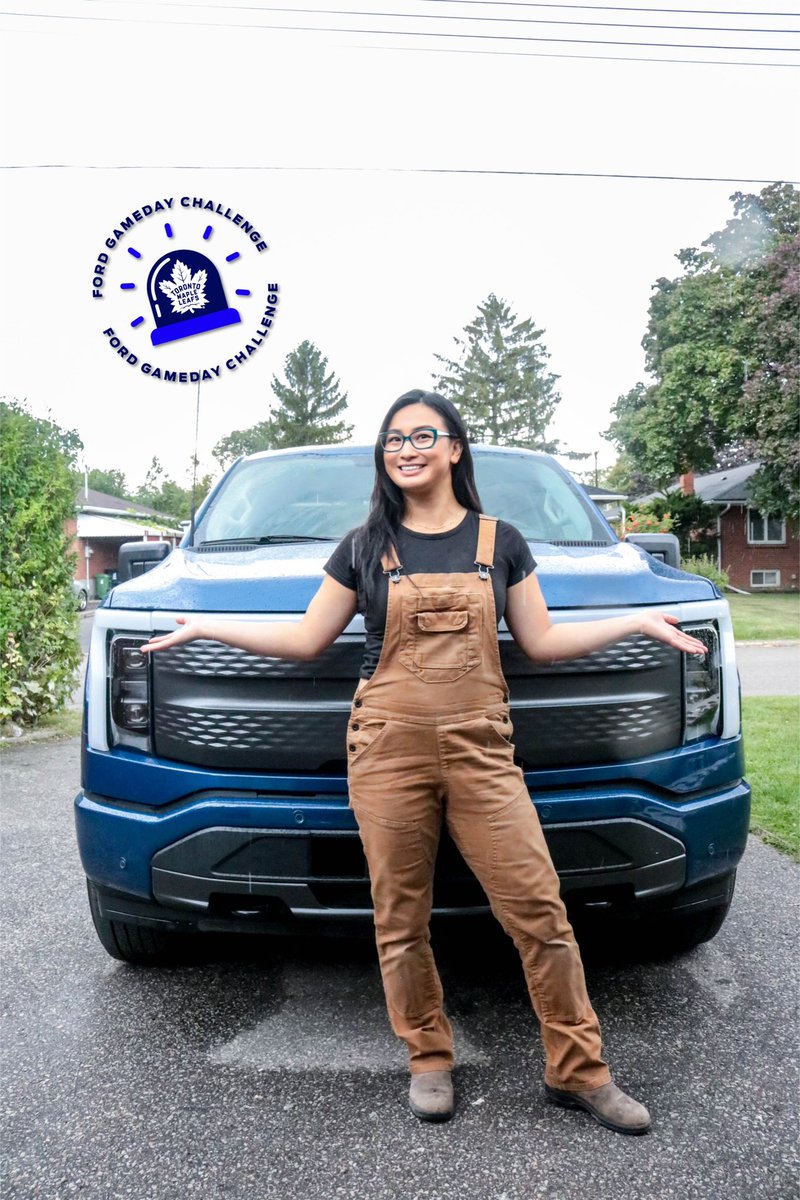 TheFordFANatic's tweet photo. 🚨Game Day Challenge🚨

As we saw the other day, the Ford All-electric F-150 Lightning showcases features that were quite handy for woodwork artist @alisonartisanals, as she gave us a sneak peak into some epic concourse giveaways @forcanada has in store for you this season. https://t.co/oZNgQgaMpb