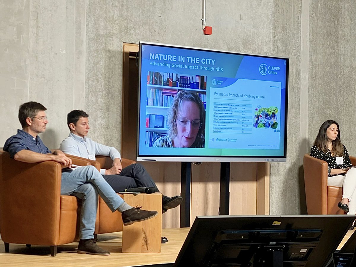 AreaMetroBga's tweet photo. #OrgulloAMB| participamos en la Conferencia @CLEVER_Cities ‘Naturaleza en la Ciudad’, realizada en 🇩🇪Hamburgo, Alemania. En este importante evento presentamos ante otras ciudades del mundo el primer Plan de Biodiversidad de Colombia para Bucaramanga y su área metropolitana.
🧵⤵️ https://t.co/GIuW68jHEj