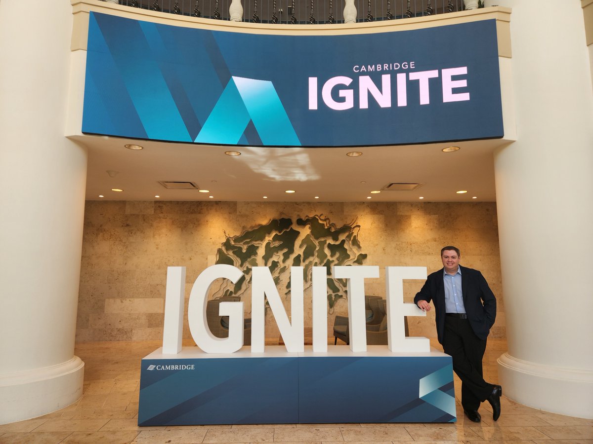 EnvoyWealth's tweet photo. Last week in Orlando with @CambridgeIBD was a whirlwind of learning, collaboration, seeing old friends, meeting new ones, and yes, having a little bit of fun, too. #conference #cambridgeignite #somethingwonderful #envoywealth https://t.co/6rpk1NMNcV
