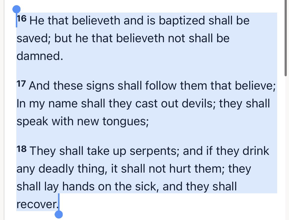 ELYAMOURR's tweet photo. @Lovesolus1 @rapandroses_ @KNeferhetep @soclose128 Acts 2:38 , “Repent and be baptized every one of you in the name of Jesus Christ for the forgiveness of your sins, and you will receive the gift of the Holy Spirit. https://t.co/Csvtbfflqf