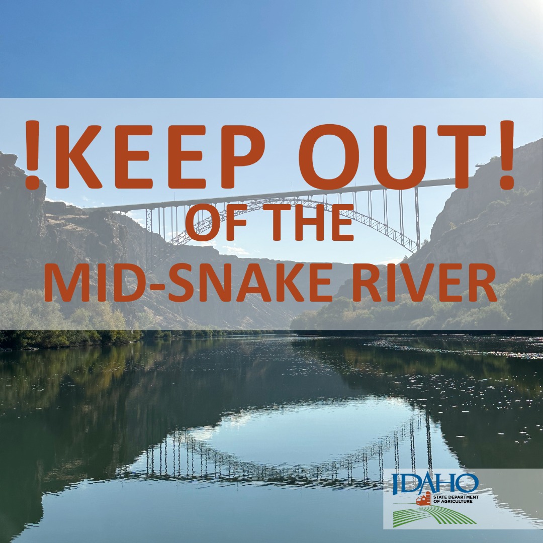 SteveStuebner's tweet photo. Please do your part to support state efforts to contain and eradicate quagga mussel larvae from the Middle Snake region near Twin Falls, Idaho ... https://t.co/NjrLsIPpTW https://t.co/yHQYc0x5Go