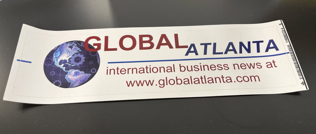 Might have to auction off this fabulous relic of <a href="/GlobalAtlanta/">Global Atlanta</a>’s past…
