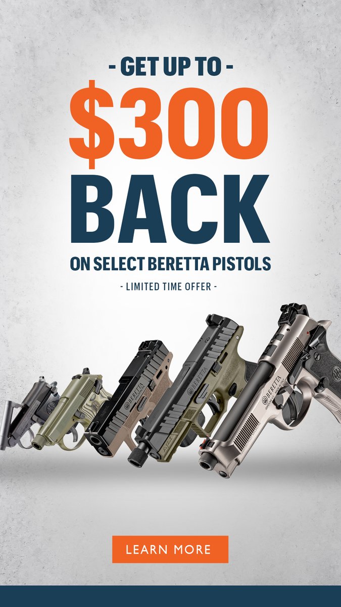 Beretta_USA's tweet photo. Learn more: https://t.co/C1D9w35TTc https://t.co/XUL6sQlta0