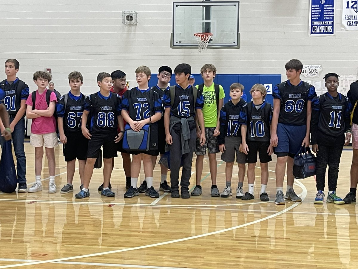 Pep Rally today! Go Titans!! #TitanPride