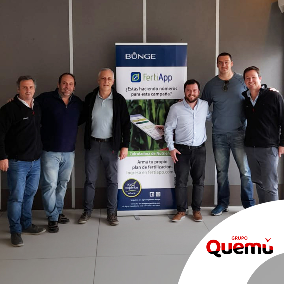 Estuvimos presentes en la Jornada de Actualización Técnica y Mercados "Desafíos para la próxima campaña: Gruesa 2024" organizada por Bunge en la ciudad de Tandil, provincia de Buenos Aires. 

#Bunge #AgroSostenible #CerealesQuemu #Dekalden #Cyagro #Fullagro #GrupoQuemu