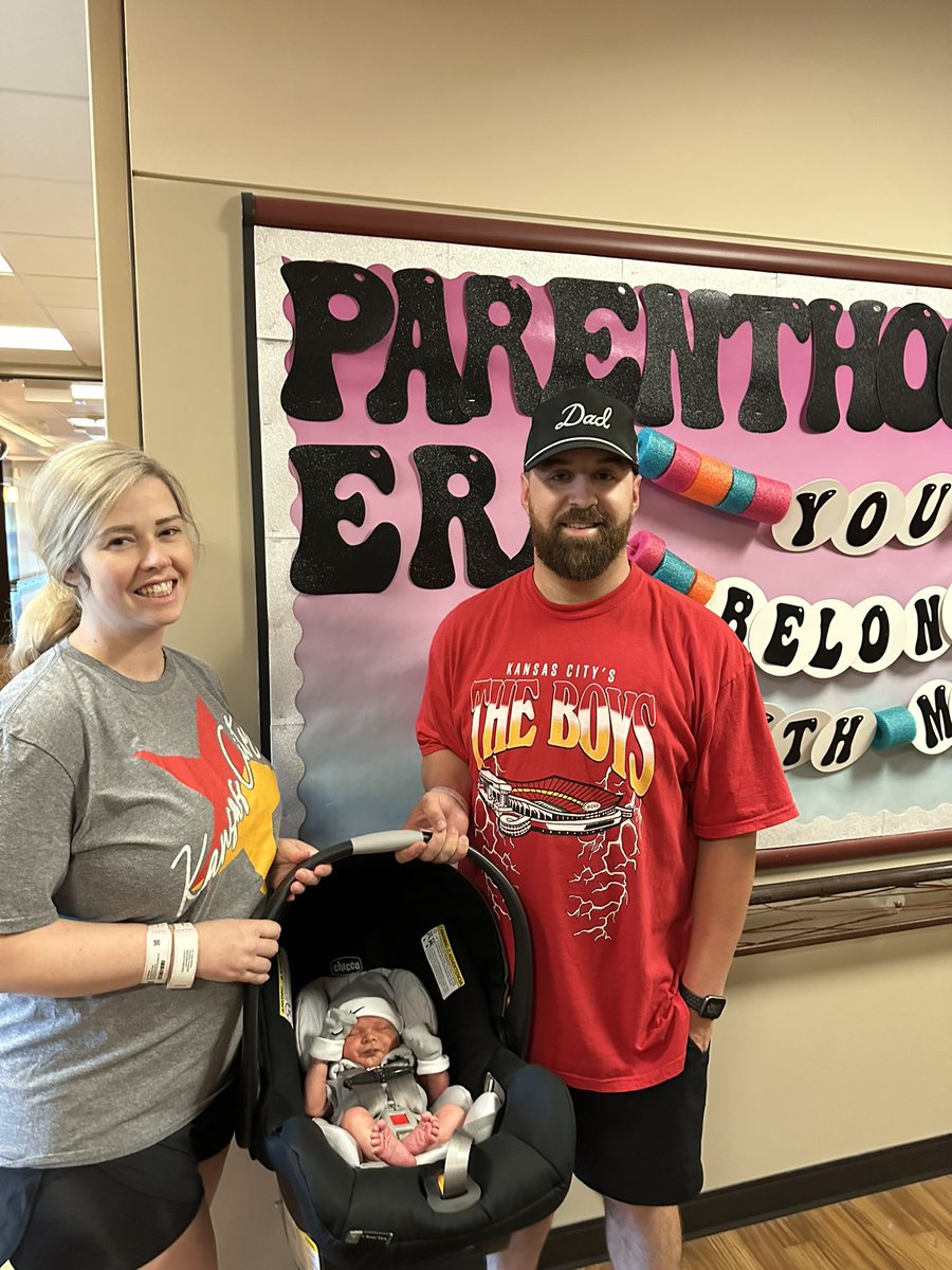 Grayson Elliot Browar arrived on 9-26-23. Dudes a stud and ready to watch some <a href="/Chiefs/">Kansas City Chiefs</a> football with mom and dad. He is 100% for the Boys! <a href="/_willcompton/">Will Compton</a> <a href="/TaylorLewan77/">Taylor Lewan</a> <a href="/BussinWTB/">Bussin' With The Boys</a>