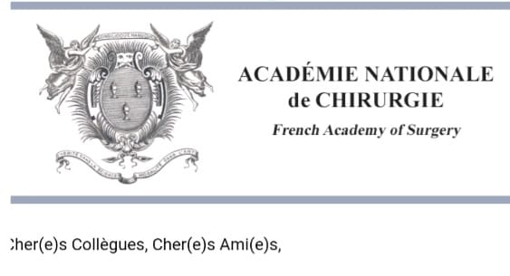 Halimatoune's tweet photo. 27/09/2023 Le Dr ARNAOUT a participé à la session « L’IRCAD-IWC au service de l’enseignement « , organisée et modérée par le Pr Christophe Mathoulin.  
Merci à l’Académie pour l’invitation ! Ce fut un honneur et une expérience très enrichissante !! https://t.co/qSrva8OERe